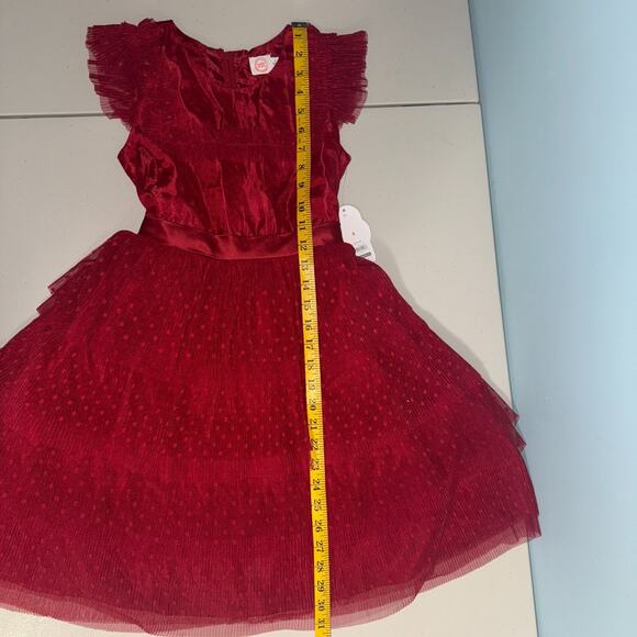 Wonder Nation Girls 8 Dress with Shrug Special Occasion Holiday Formal - Picture 8 of 14